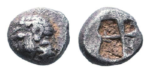 Greek Coins, AR Obol. 4th - 1st century B.C. AE

Reference :

Condition: Ver...