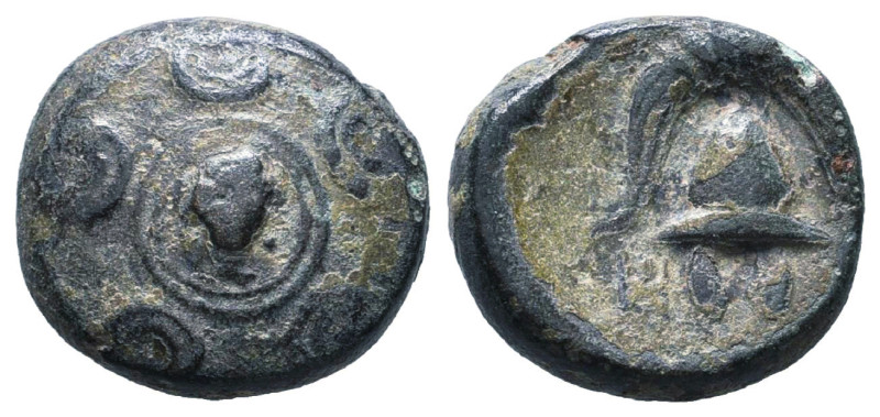 Kingdom of Macedon, Alexander III 'the Great' Ae, circa 323-310 BC.

Reference...