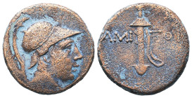 Greek Coins. 4th - 1st century B.C. AE

Reference :

Condition: Very Fine
Weight: 8g