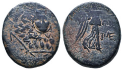 Greek Coins. 4th - 1st century B.C. AE

Reference :

Condition: Very Fine
Weight: 8g