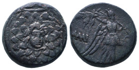 Greek Coins. 4th - 1st century B.C. AE

Reference :

Condition: Very Fine
Weight: 8g