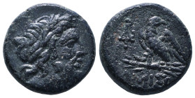 Greek Coins. 4th - 1st century B.C. AE

Reference :

Condition: Very Fine
Weight: 8g