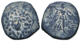 Greek Coins. 4th - 1st century B.C. AE

Reference :

Condition: Very Fine
Weight: 8g