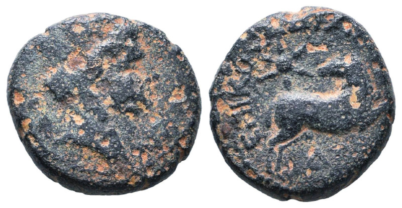 Greek Coins. 4th - 1st century B.C. AE

Reference :

Condition: Very Fine
W...