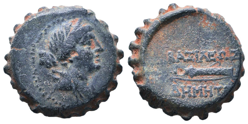 Greek Coins. 4th - 1st century B.C. AE

Reference :

Condition: Very Fine
W...