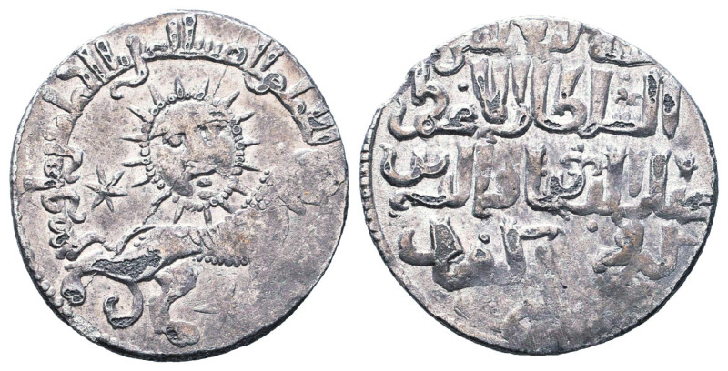 Islamic Coins. Ar

Reference :

Condition: Very Fine
Weight: 2.6g