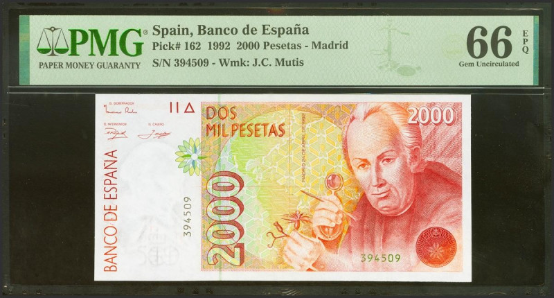 2000 Pesetas. 24 de Abril de 1992. Sin serie. (Edifil 2023: 482, Pick: 162). SC....