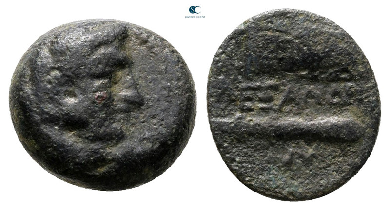 Kings of Macedon. Uncertain mint. Alexander III "the Great" 336-323 BC. 
Bronze...