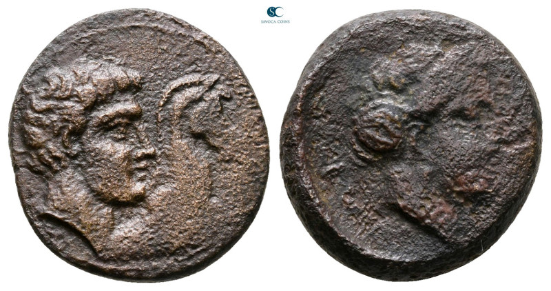 Thessaly. Gyrton circa 340-300 BC. 
Bronze Æ

18 mm, 4,50 g



Nearly Ver...