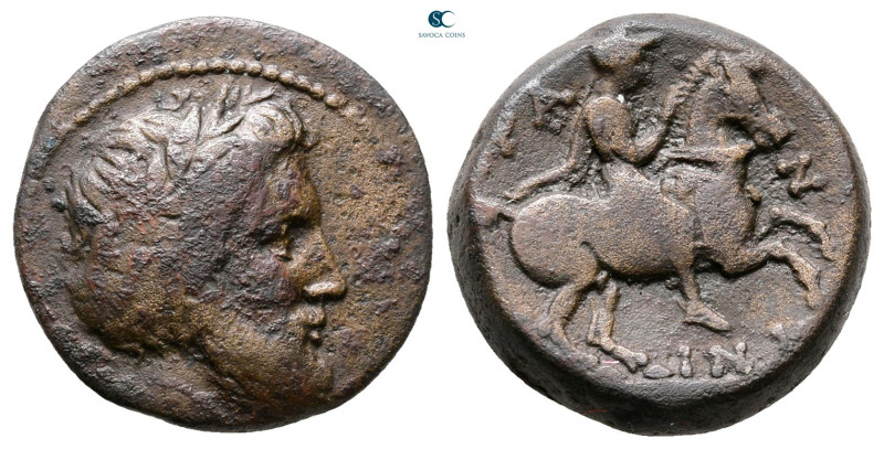Thessaly. Krannon circa 350-300 BC. 
Bronze Æ

17 mm, 5,11 g



Very Fine...