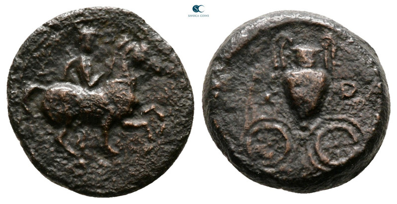 Thessaly. Krannon circa 350-300 BC. 
Bronze Æ

16 mm, 3,53 g



Good Fine...