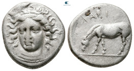 Thessaly. Larissa circa 404-320 BC. Drachm AR