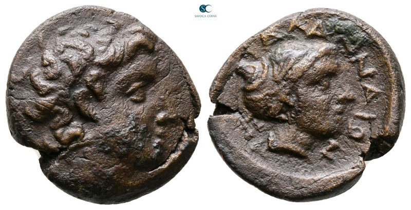 Thessaly. Phalanna circa 400-250 BC. 
Bronze Æ

20 mm, 5,35 g



Very Fin...