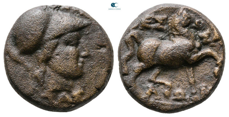 Thessaly. Thessalian League circa 120-50 BC. 
Bronze Æ

17 mm, 5,39 g



...