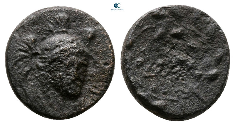 Phokis. Federal Coinage circa 347-346 BC. 
Bronze Æ

13 mm, 1,60 g



Nea...