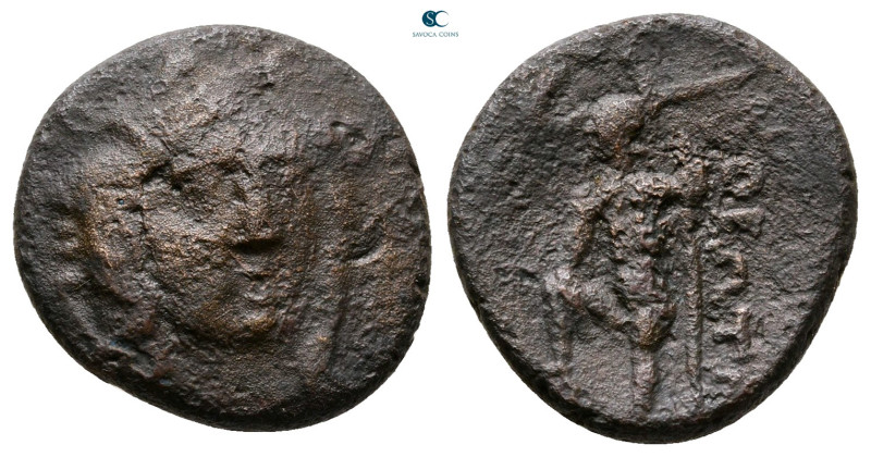 Boeotia. Federal Coinage circa 220-200 BC. 
Bronze Æ

18 mm, 3,63 g



Fi...