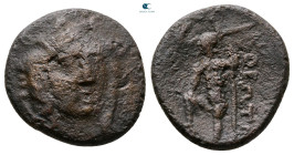 Boeotia. Federal Coinage circa 220-200 BC. Bronze Æ