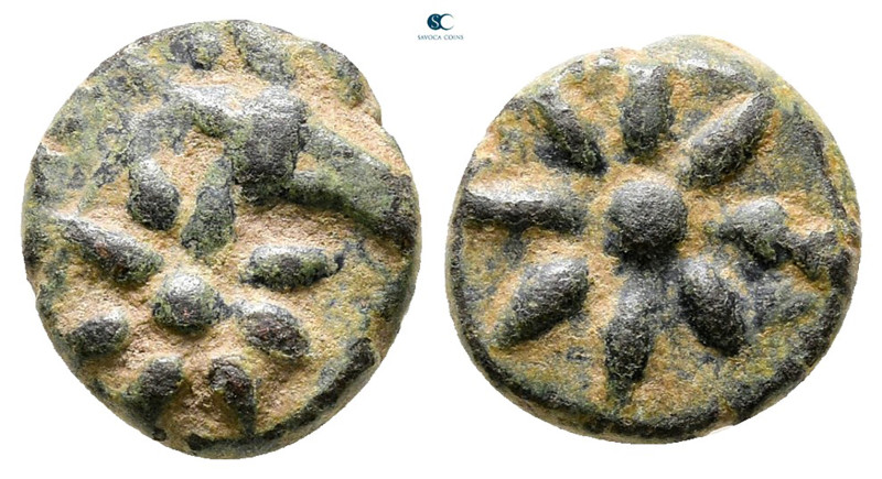 Pontos. Uncertain mint circa 130-100 BC. 
Bronze Æ

12 mm, 1,62 g



Very...