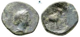 Aiolis. Aigai circa 200-100 BC. Bronze Æ