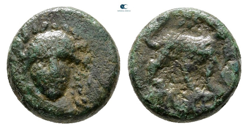 Ionia. Miletos circa 260-220 BC. 
Bronze Æ

9 mm, 1,03 g



Nearly Very F...