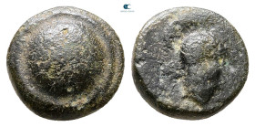 Pamphylia. Aspendos circa 350-300 BC. Bronze Æ