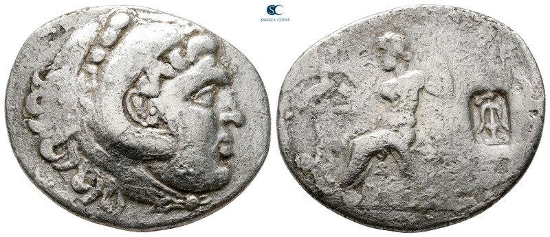 Pamphylia. Perge circa 221-188 BC. In the name and types of Alexander III of Mac...