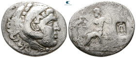Pamphylia. Perge circa 221-188 BC. In the name and types of Alexander III of Macedon. Tetradrachm AR
