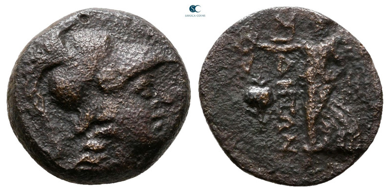 Pamphylia. Side circa 200-36 BC. 
Bronze Æ

15 mm, 2,80 g



Nearly Very ...