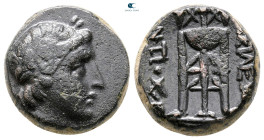 Seleukid Kingdom. Antioch or Sardeis. Antiochos III Megas 223-187 BC. Bronze Æ