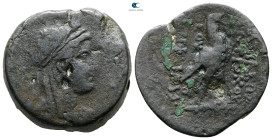 Seleukid Kingdom. Antioch on the Orontes. Antiochos IV Epiphanes 175-164 BC. 'Egyptianizing' series. Bronze Æ