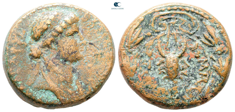 Kings of Commagene. Samosata. Iotape AD 38-72. 
Bronze Æ

25 mm, 16,39 g

...