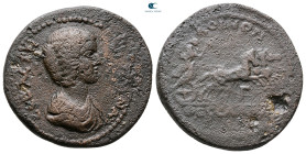 Thessaly. Koinon of Thessaly. Julia Domna. Augusta AD 193-217. Bronze Æ