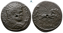 Thessaly. Koinon of Thessaly. Caracalla AD 198-217. Bronze Æ