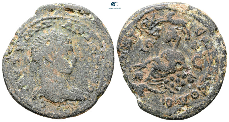Seleucis and Pieria. Antioch. Elagabal AD 218-222. 
Bronze Æ

35 mm, 15,59 g...