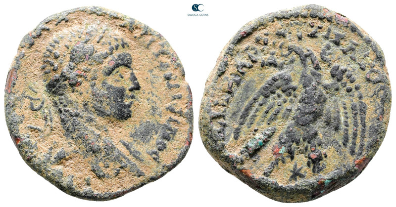 Seleucis and Pieria. Antioch. Elagabal AD 218-222. 
Billon-Tetradrachm

26 mm...