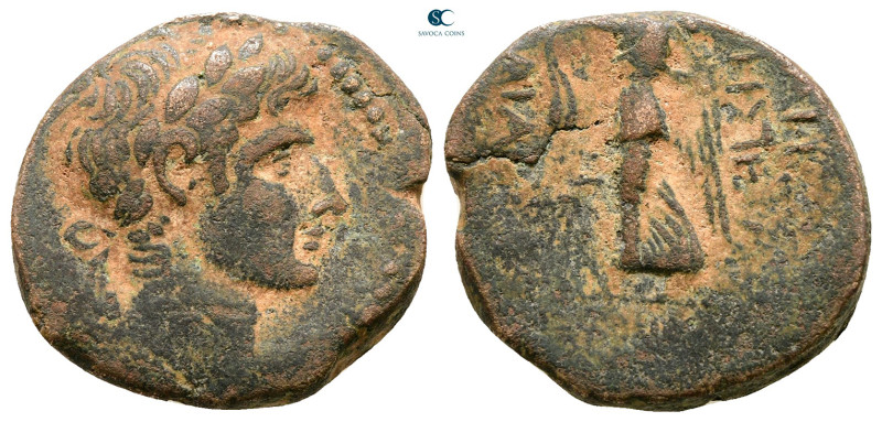 Seleucis and Pieria. Apameia. Augustus 27 BC-AD 14. 
Bronze Æ

23 mm, 9,27 g...