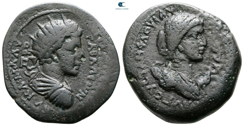 Seleucis and Pieria. Gabala. Elagabal AD 218-222. 
Bronze Æ

32 mm, 18,31 g
...