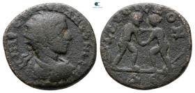Seleucis and Pieria. Laodicea ad Mare. Elagabal AD 218-222. Bronze Æ