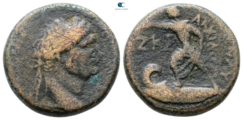 Phoenicia. Sidon. Trajan AD 98-117. 
Bronze Æ

22 mm, 10,90 g



Good Fin...