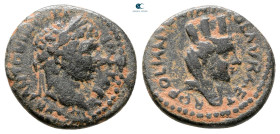 Mesopotamia. Carrhae. Caracalla AD 198-217. Bronze Æ