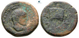 Mesopotamia. Rhesaena. Caracalla AD 198-217. Bronze Æ