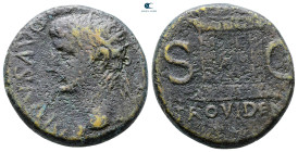 Divus Augustus AD 14. Rome. Dupondius Æ