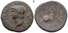 Nero AD 54-68. Rome. As Æ