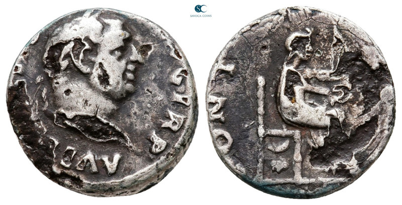 Vitellius AD 69-69. Rome
Denarius Fourré

17 mm, 2,48 g



Good Fine