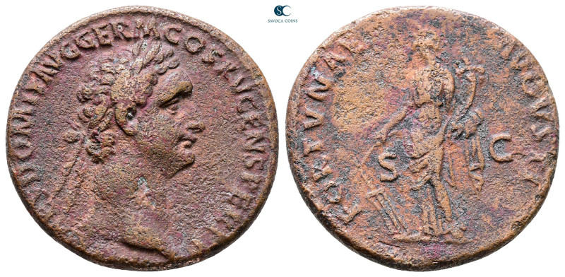 Domitian AD 81-96. Rome
As Æ

27 mm, 9,42 g



Very Fine