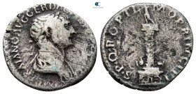 Trajan AD 98-117. Rome. Denarius AR