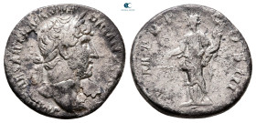 Hadrian AD 117-138. Rome. Denarius AR