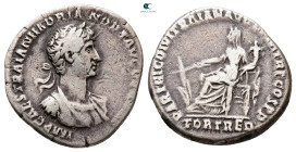 Hadrian AD 117-138. Rome. Denarius AR