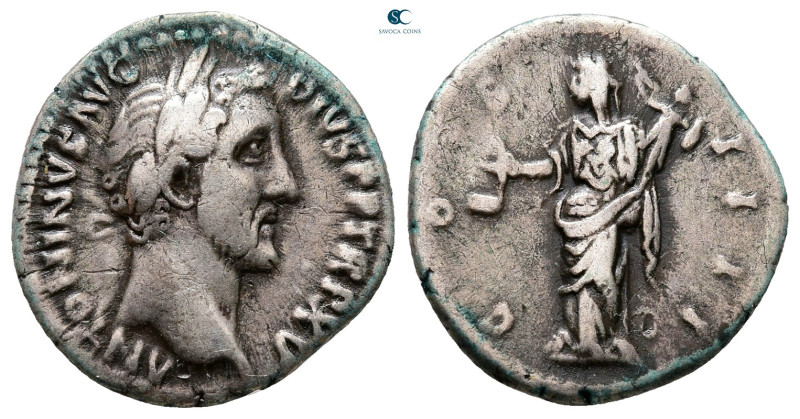 Antoninus Pius AD 138-161. Rome
Denarius AR

18 mm, 2,98 g



Nearly Very...