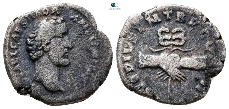 Antoninus Pius AD 138-161. Rome
Denarius AR

19 mm, 2,62 g



Nearly Very...